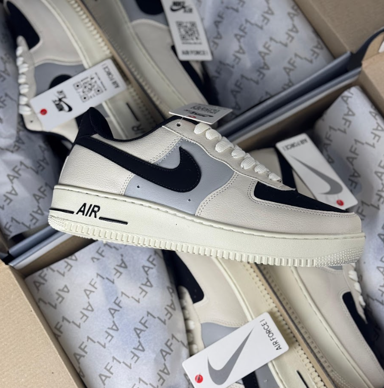 Air Force 1 Black gray (Linha Premium)