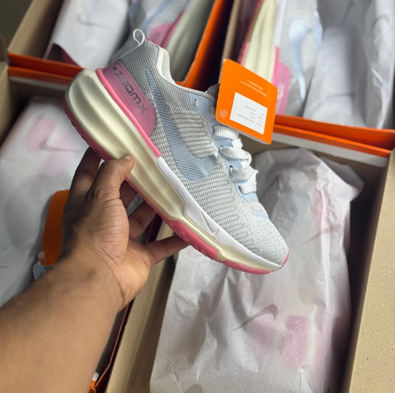 ZoomX - (Linha Premium) Rosa/Branco