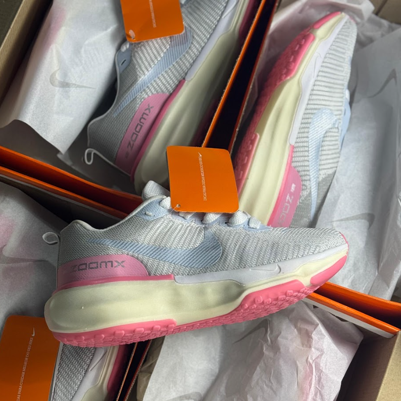 ZoomX - (Linha Premium) Rosa/Branco