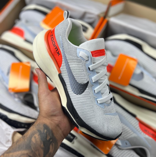 ZoomX - (Linha Premium) Branco/Laranja