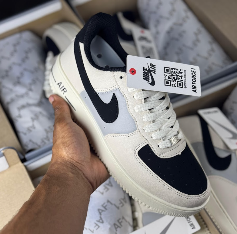 Air Force 1 Black gray (Linha Premium)