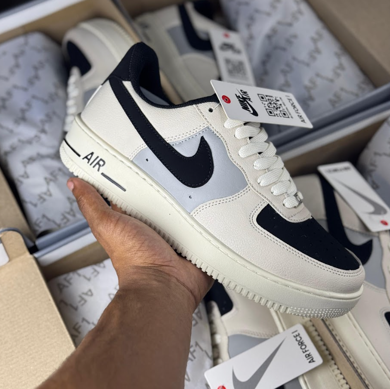 Air Force 1 Black gray (Linha Premium)