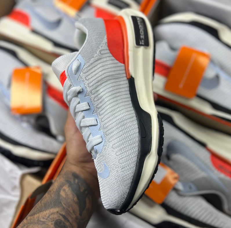 ZoomX - (Linha Premium) Branco/Laranja