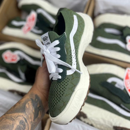 Tênis Vans Vr3 Feminino/Masculino - Sapato Casual Super Confortável e Ótima Durabilidade x Verde Militar