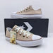 All Star Linha Premium Couro Palmilha em Gel x Bege